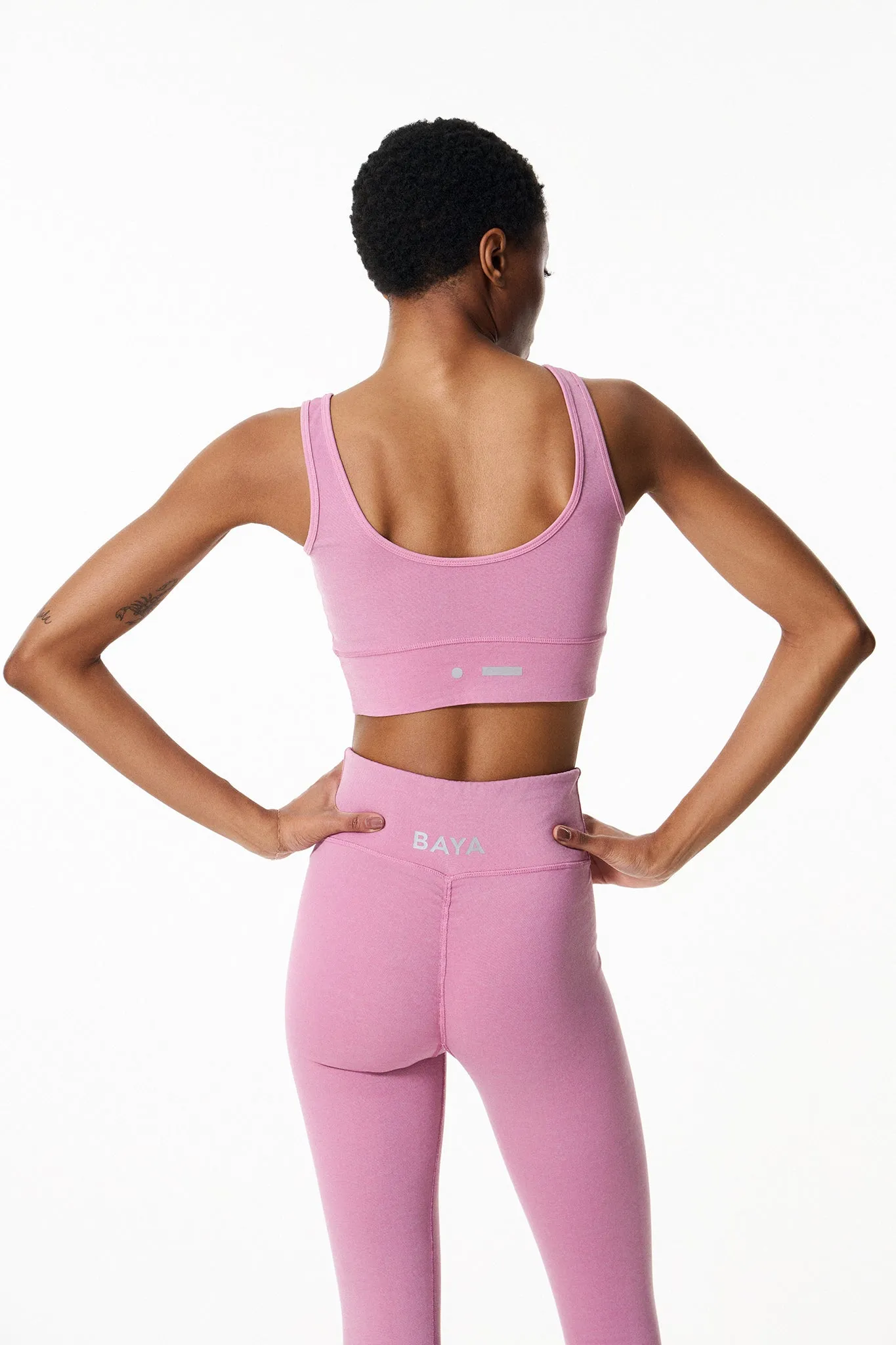Σετ γυμναστικής Baya Chromatic | Dusty Pink