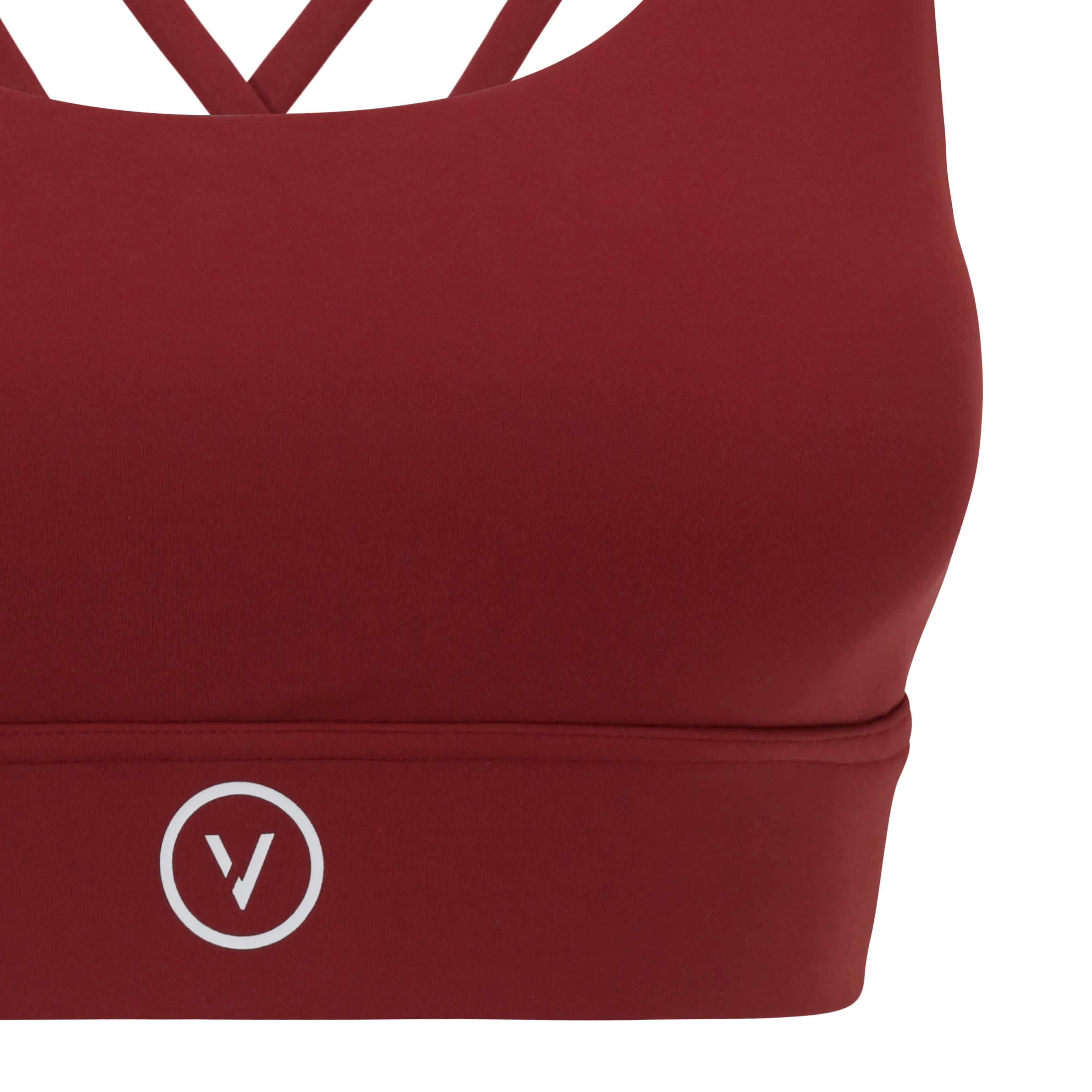 247 Sports Bra Red