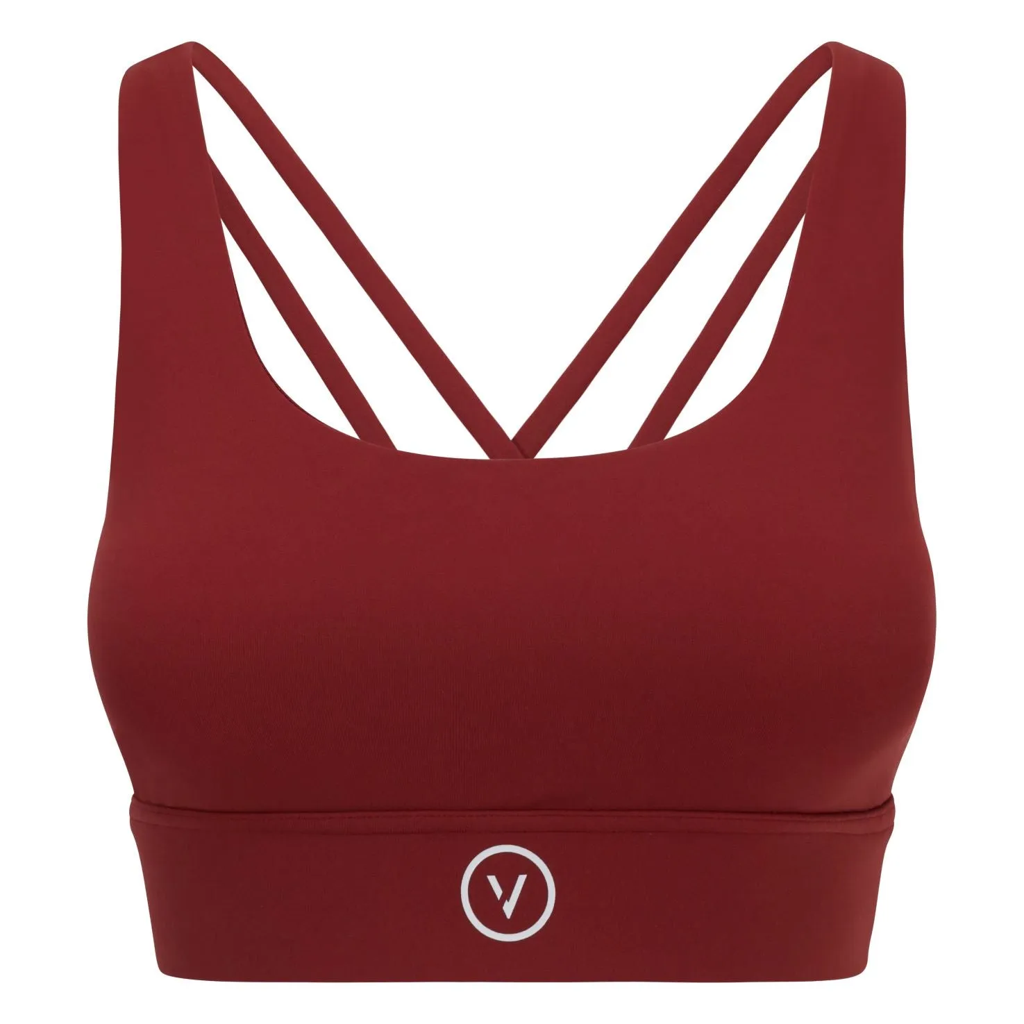 247 Sports Bra Red
