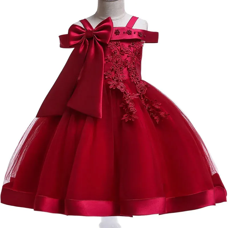 3-10 Years Kids Christmas Party Dresses For Girls