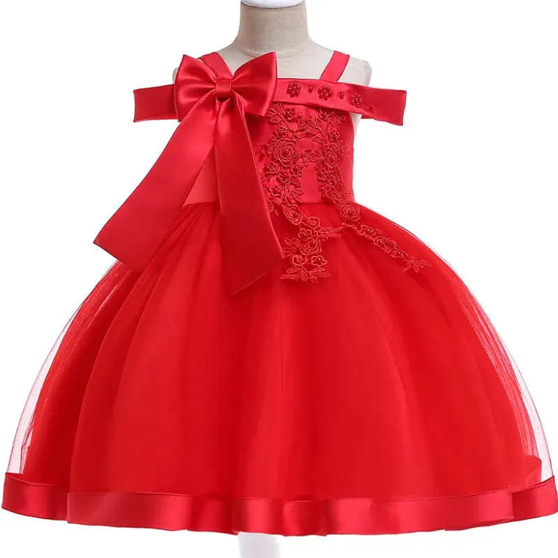 3-10 Years Kids Christmas Party Dresses For Girls