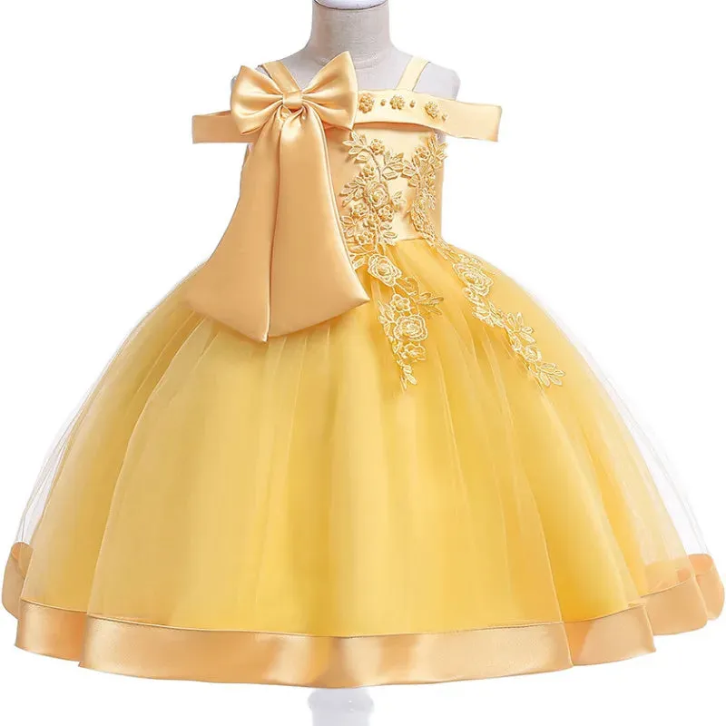 3-10 Years Kids Christmas Party Dresses For Girls