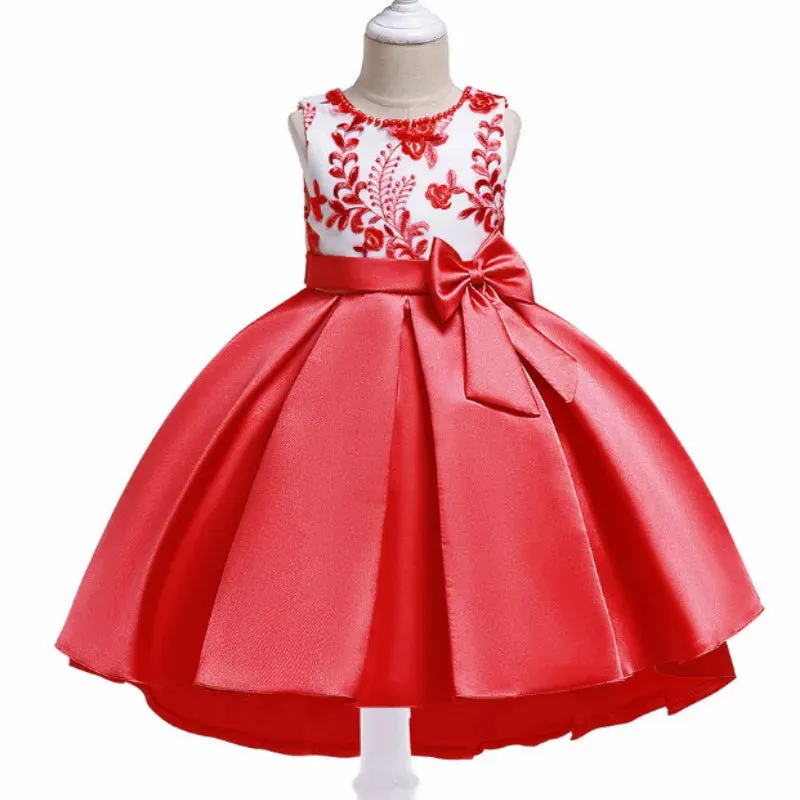 3-10 Years Kids Christmas Party Dresses For Girls