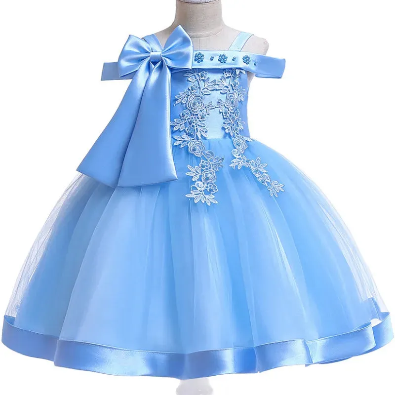 3-10 Years Kids Christmas Party Dresses For Girls