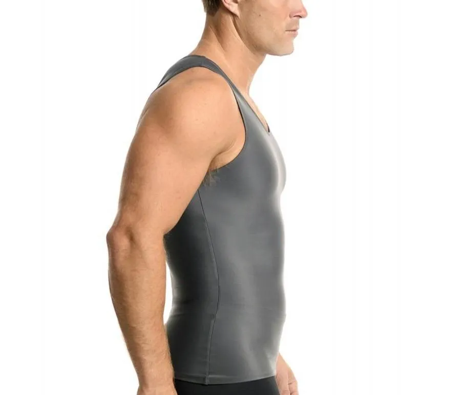 3-Pack Insta Slim Activewear Compression Muscle Tank Shirt MA0003BT by InstantFigure - InstaSlim - InstantRecoveryMD