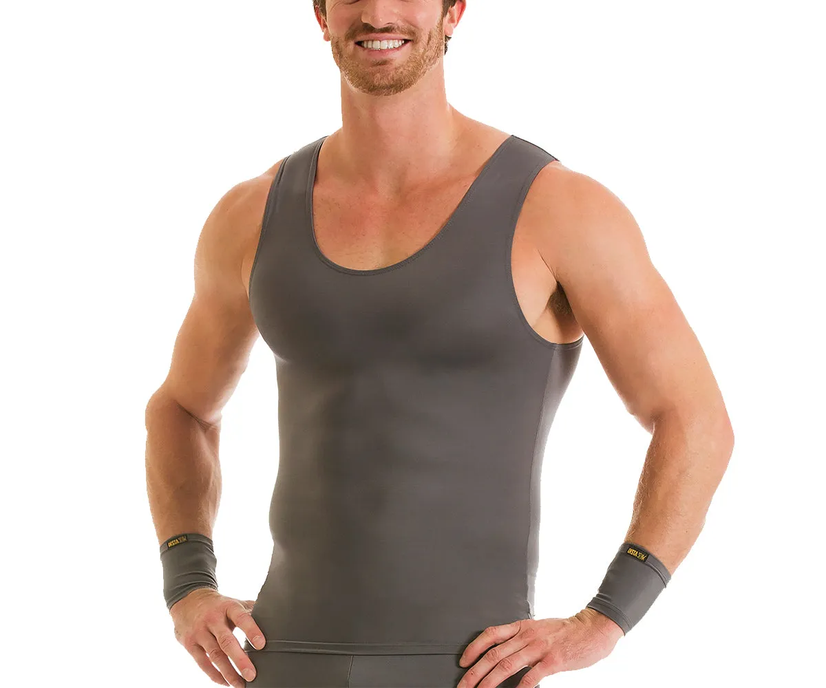 3-Pack Insta Slim Activewear Compression Muscle Tank Shirt MA0003BT by InstantFigure - InstaSlim - InstantRecoveryMD