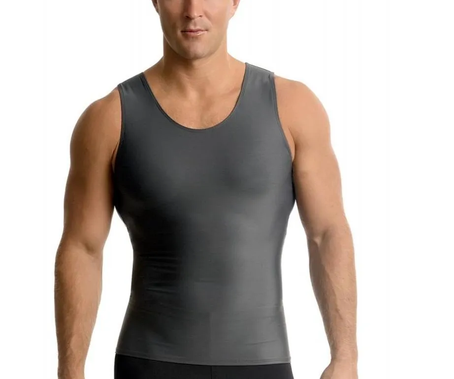3-Pack Insta Slim Activewear Compression Muscle Tank Shirt MA0003BT by InstantFigure - InstaSlim - InstantRecoveryMD