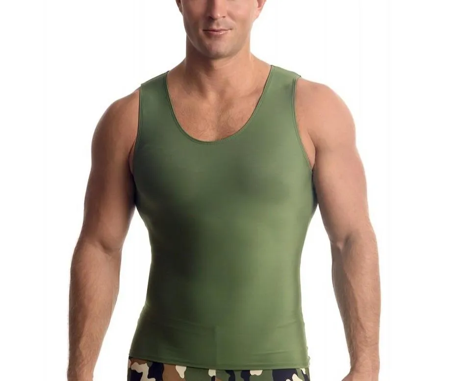 3-Pack Insta Slim Activewear Compression Muscle Tank Shirt MA0003BT by InstantFigure - InstaSlim - InstantRecoveryMD
