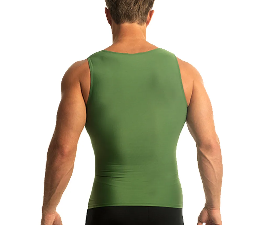 3-Pack Insta Slim Activewear Compression Muscle Tank Shirt MA0003BT by InstantFigure - InstaSlim - InstantRecoveryMD