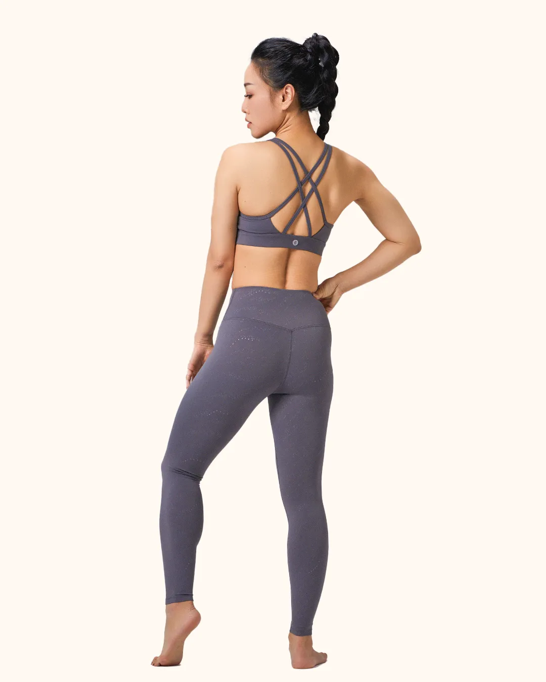 3M 7/8 Reflective High-Waist Leggings
