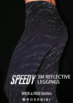 3M 7/8 Reflective High-Waist Leggings