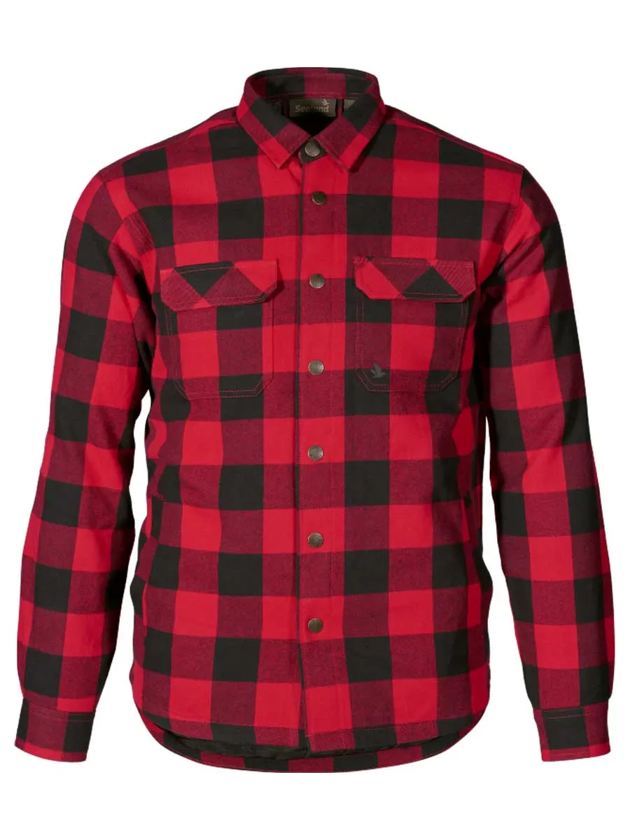 40% OFF SEELAND Canada Shirt - Mens - Red Check - Size: Medium
