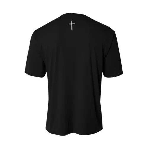 ACTIVEWEAR COMPRESSION T-SHIRT - BLACK