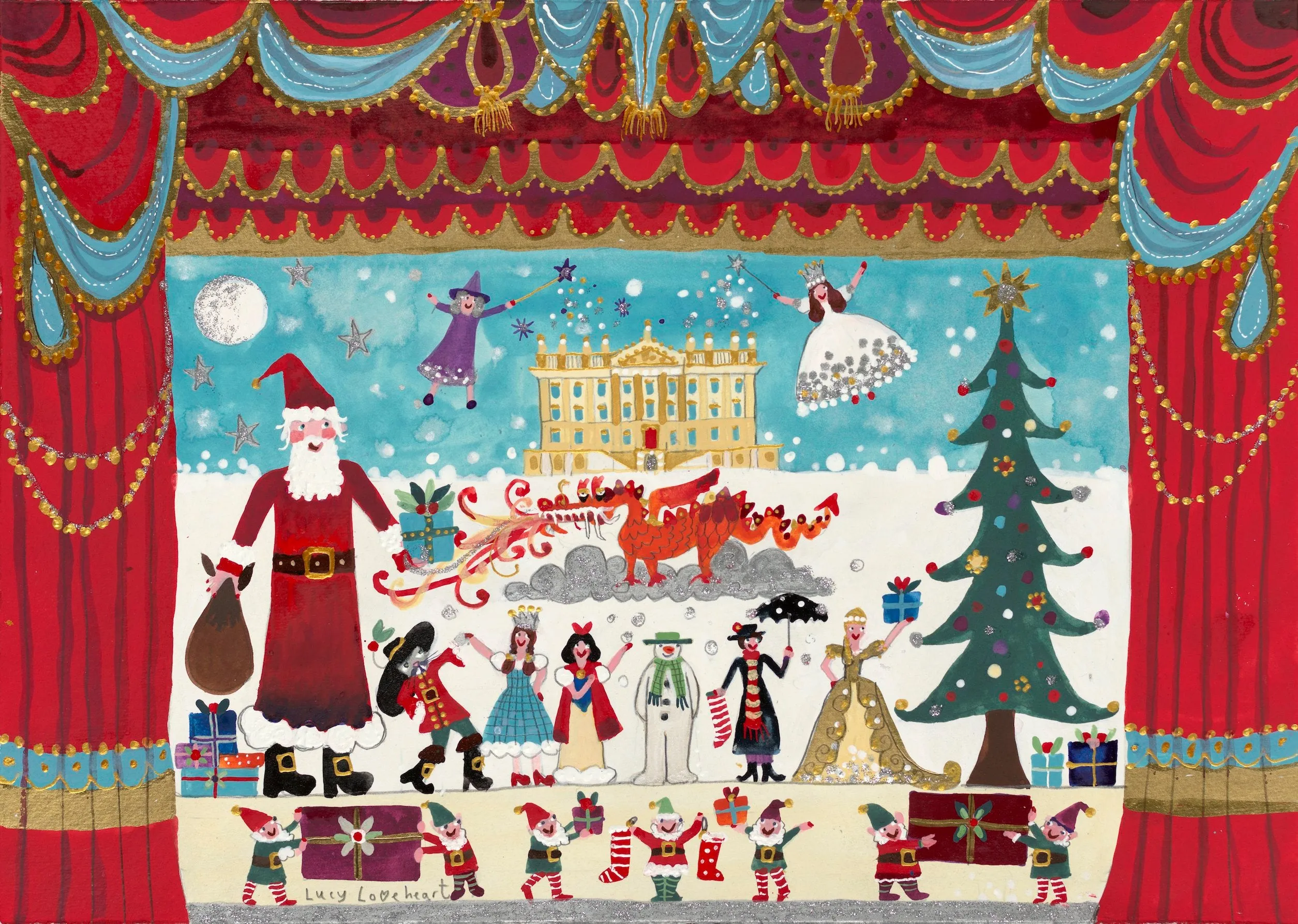 Advent Calendar | Once Upon a Pantomime | Chatsworth House | Lucy Loveheart
