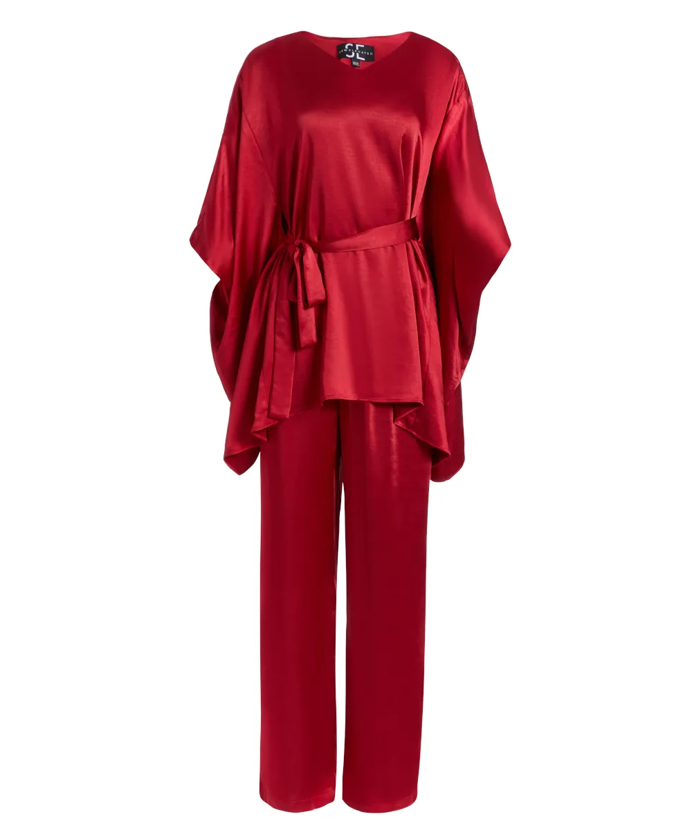 Alma Tunic - Crimson