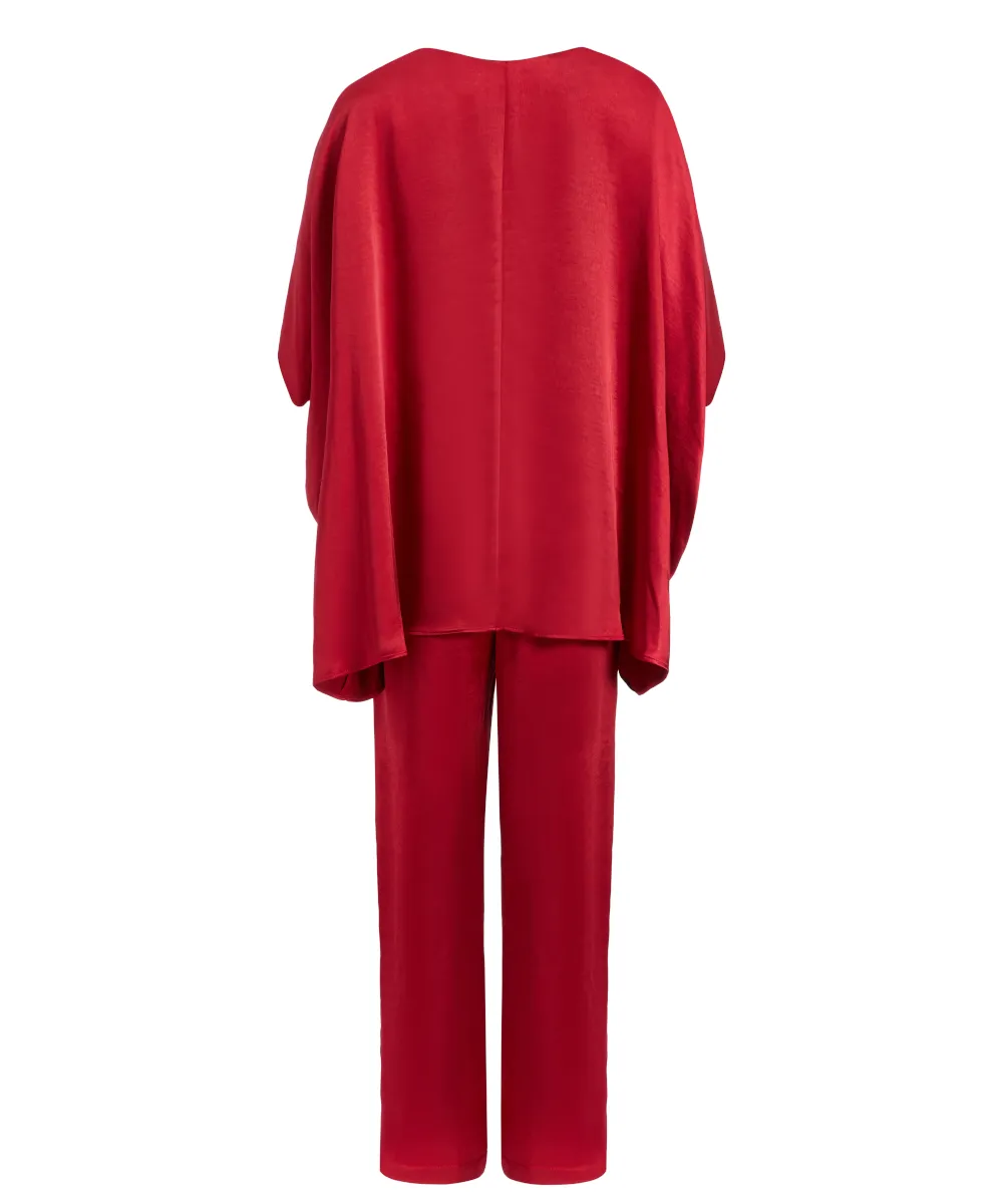 Alma Tunic - Crimson