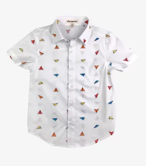 Appaman day party shirt - paper planes
