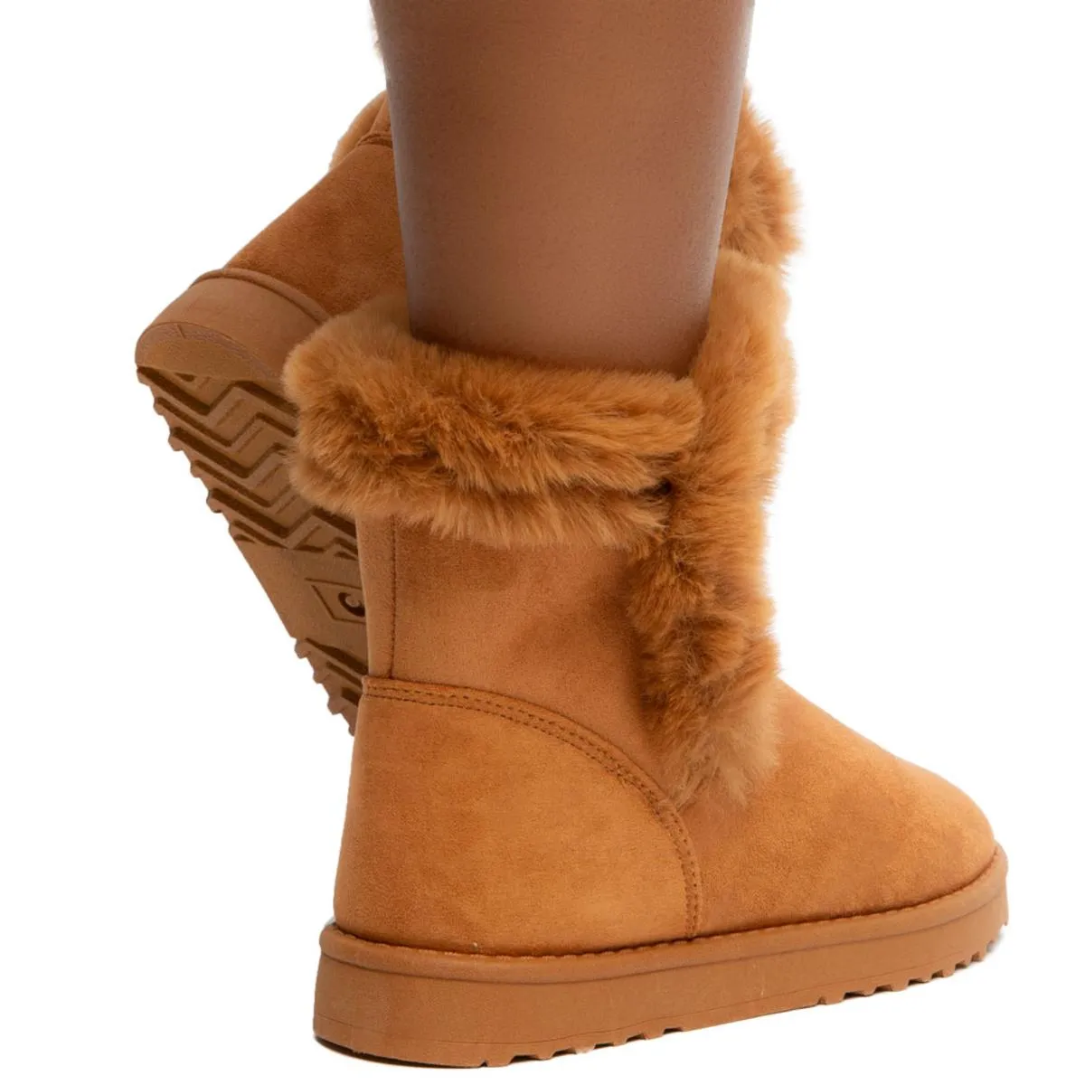 Ariana Faux Fur Booties