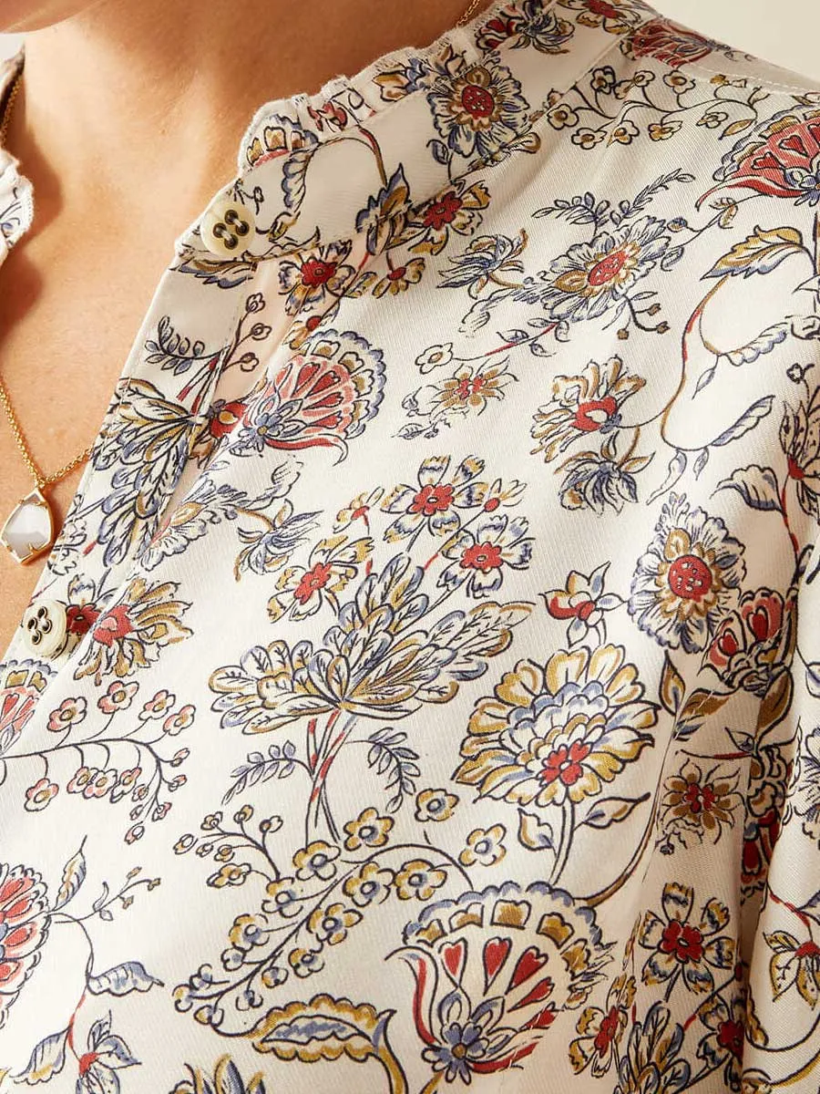 ARIAT Clarion Blouse - Womens - Paisley Perennial