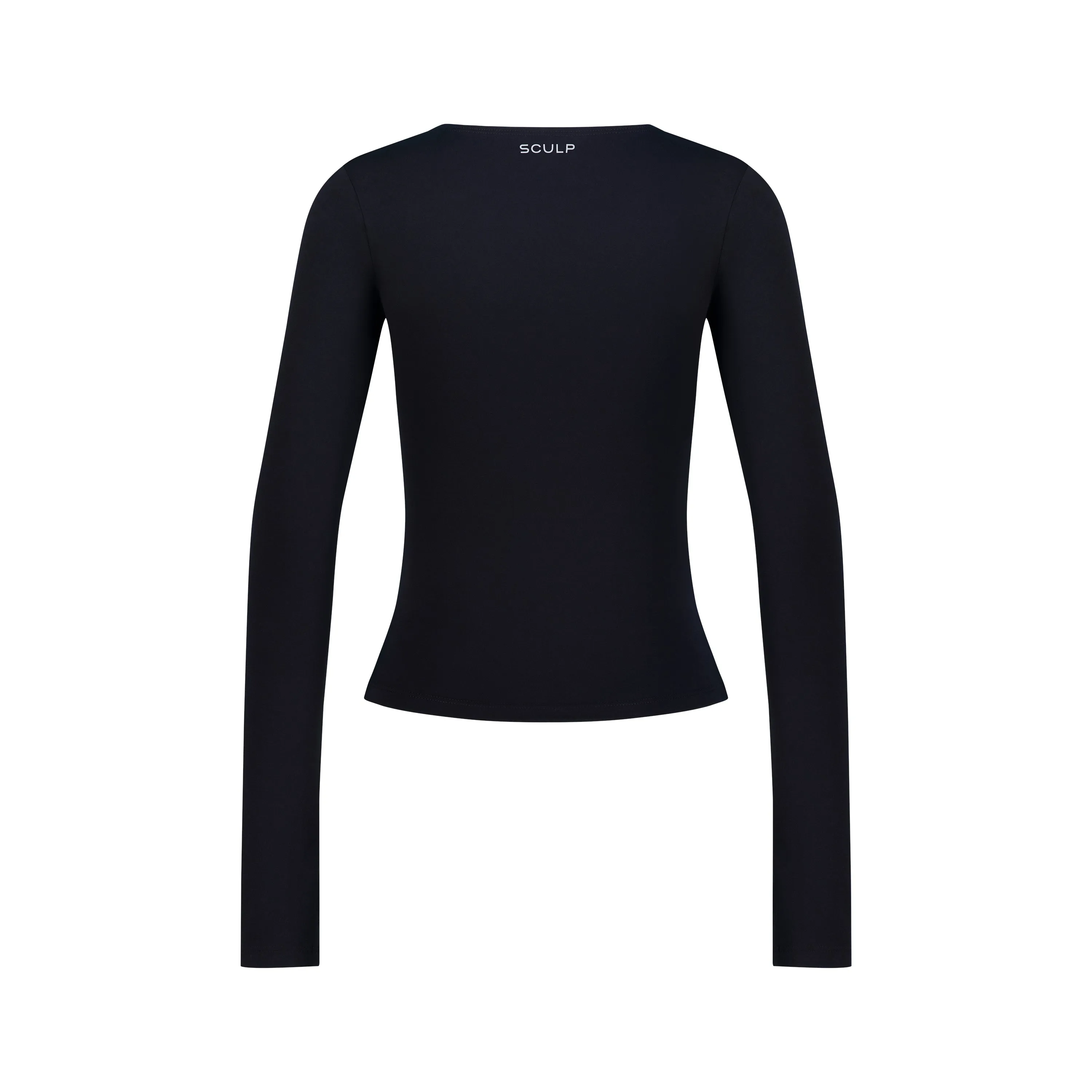 ASYMMETRICAL LONG SLEEVE TOP