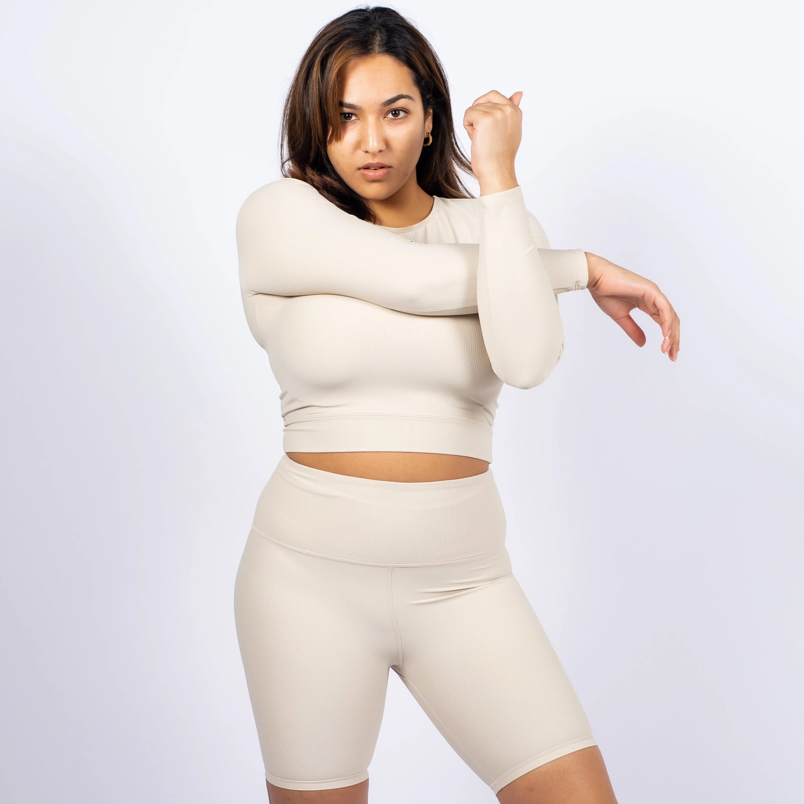 Ava Crop - Oatmeal