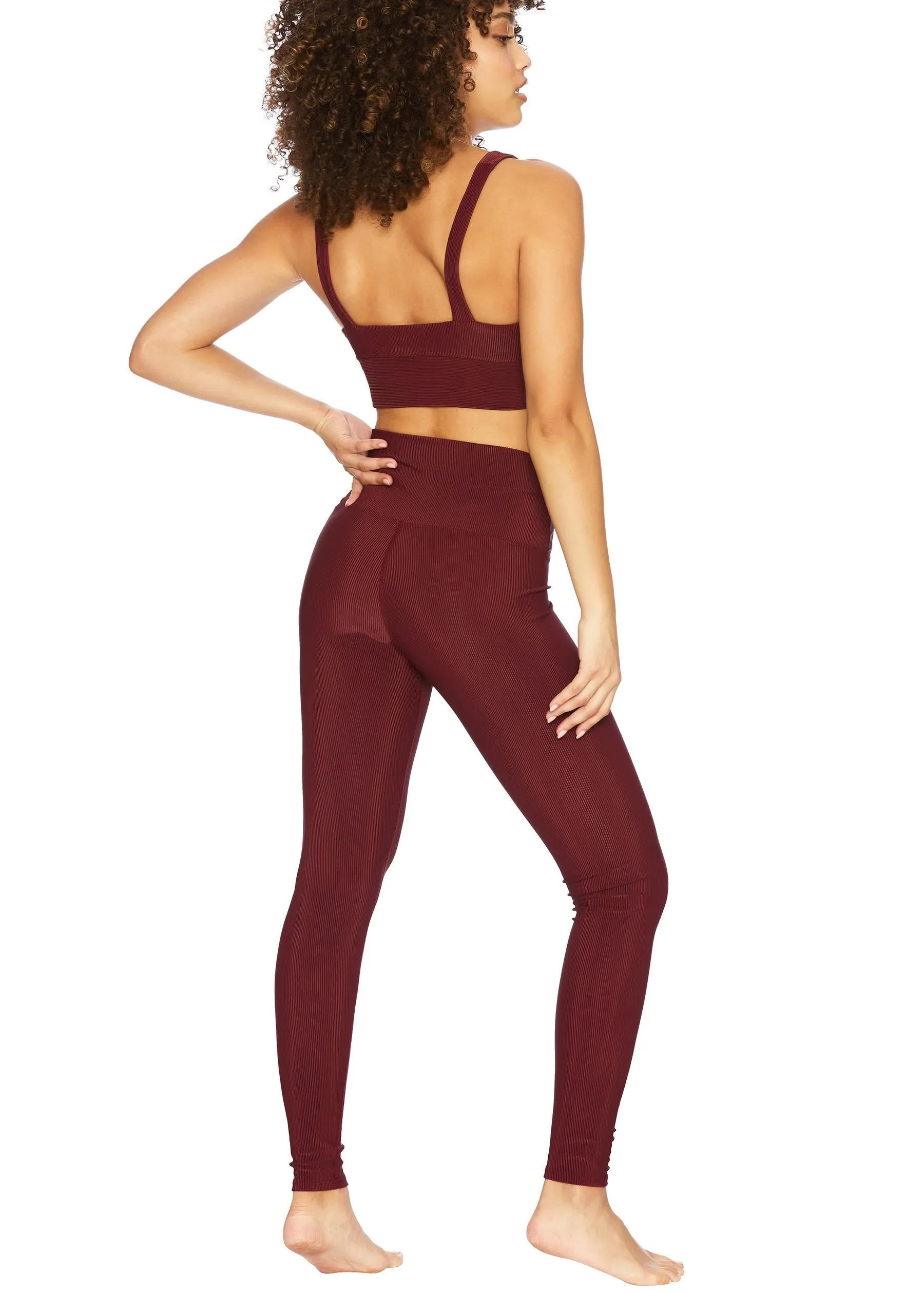 Ayla Leggings (Oxblood)