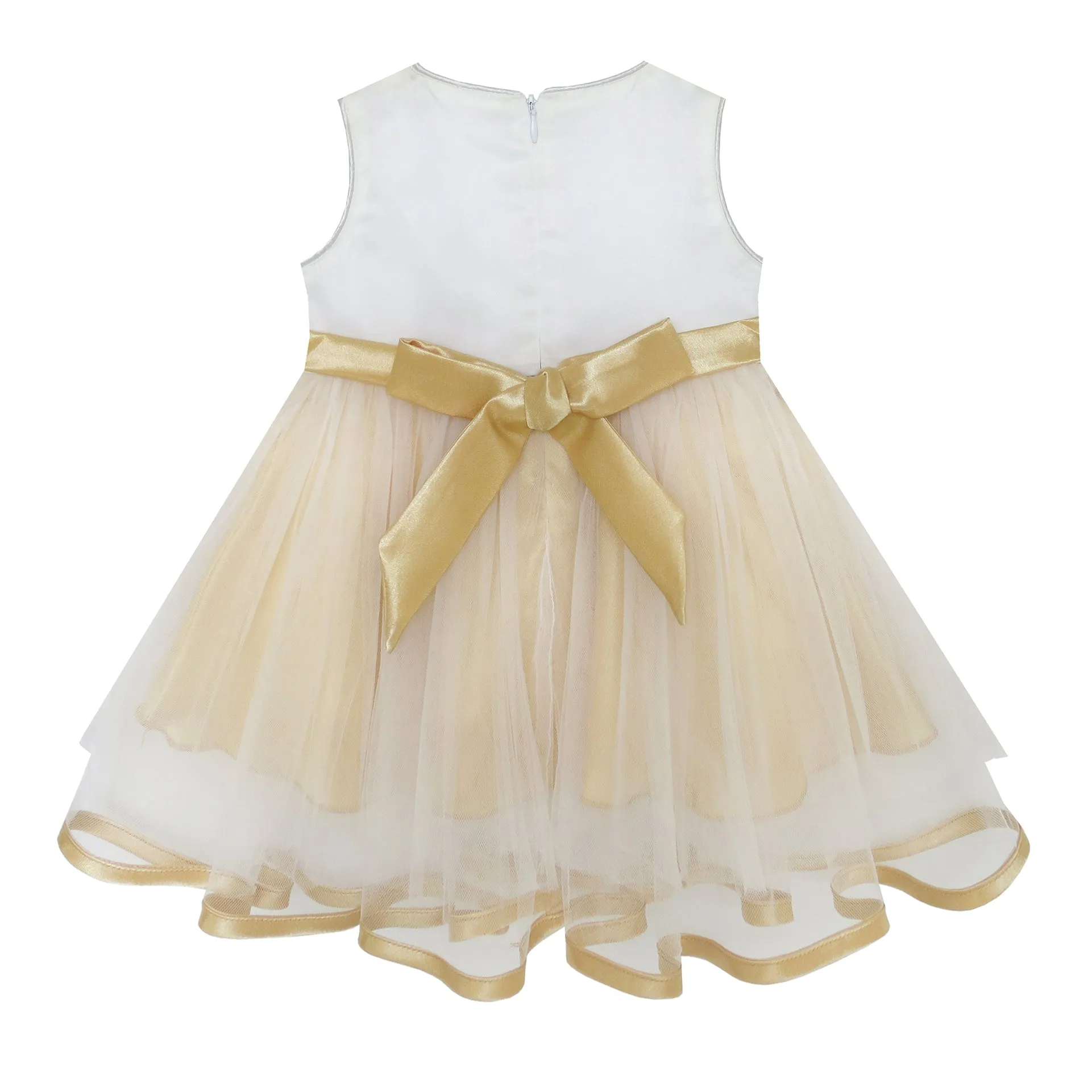 Baby Girls Dress Sparkling Lace Sequin Pageant Wedding Birthday Size 6M-5 Years