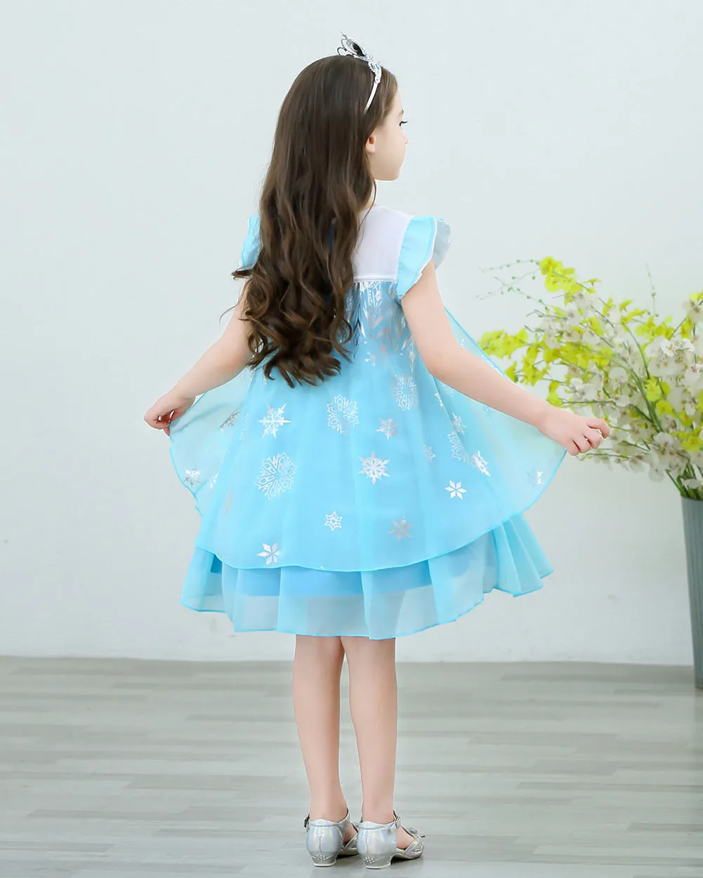 Baby Girls Princess Dress Cotton Halloween Party Costume Fancy Dress Up