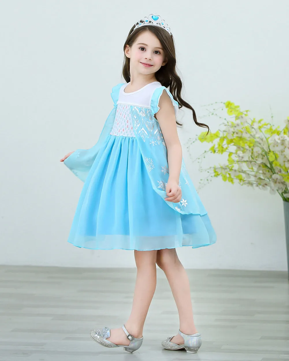 Baby Girls Princess Dress Cotton Halloween Party Costume Fancy Dress Up