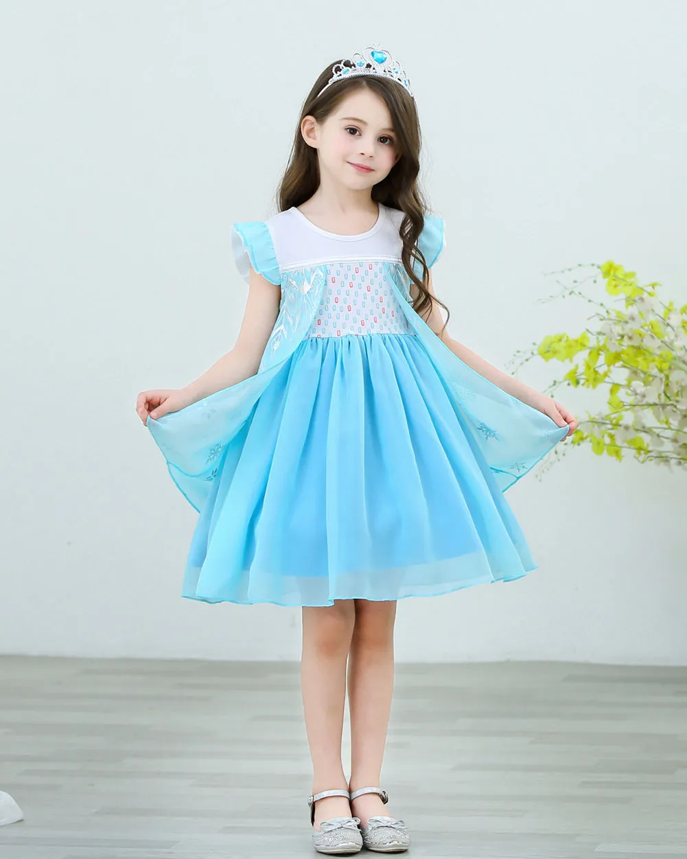 Baby Girls Princess Dress Cotton Halloween Party Costume Fancy Dress Up