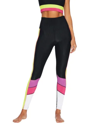 Bailey Leggings (Black Multi/Lime Punch)