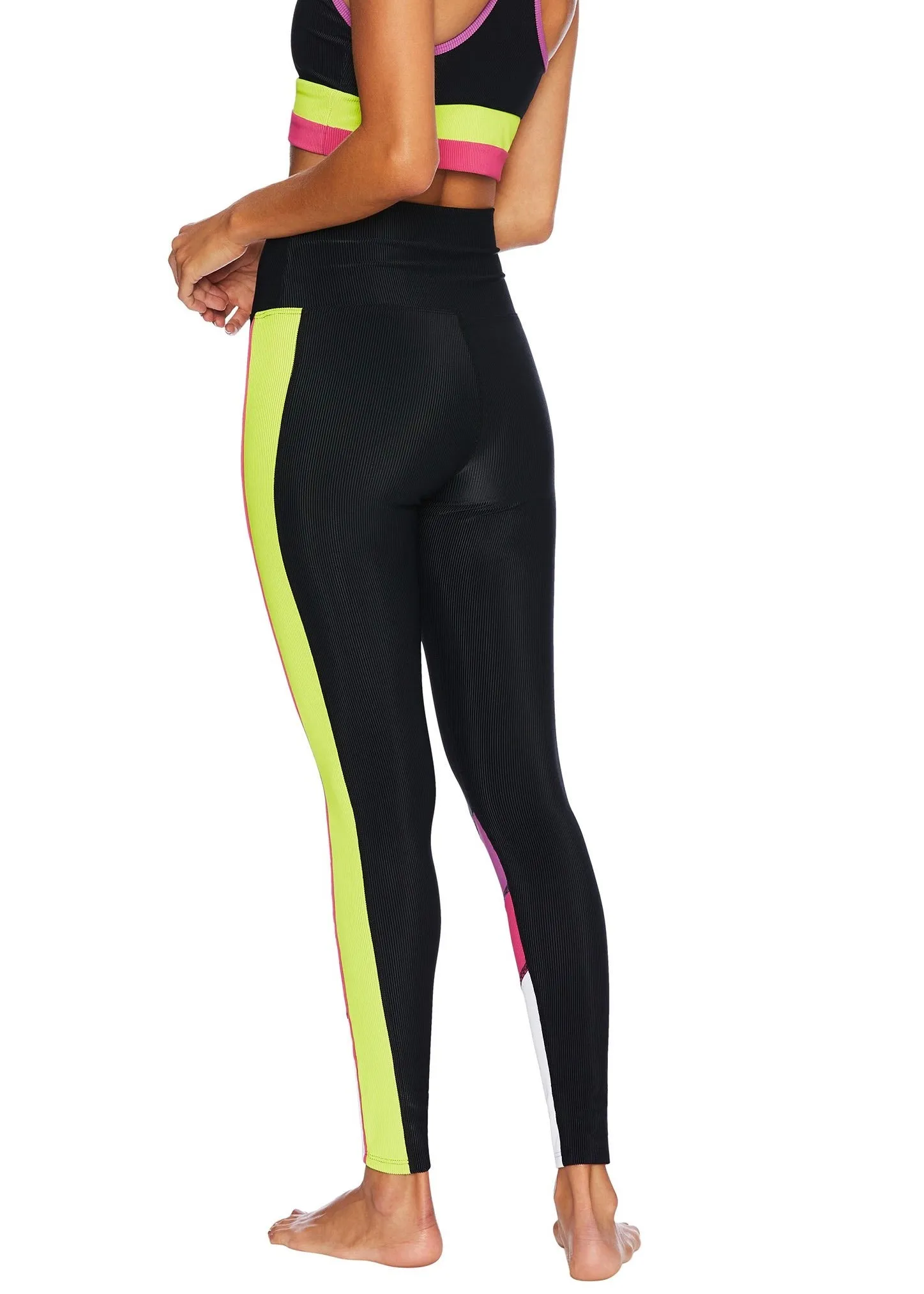 Bailey Leggings (Black Multi/Lime Punch)