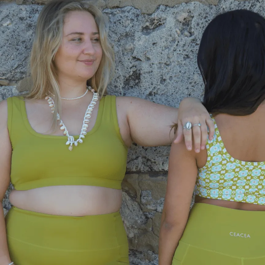 Bella Top - Lime Green
