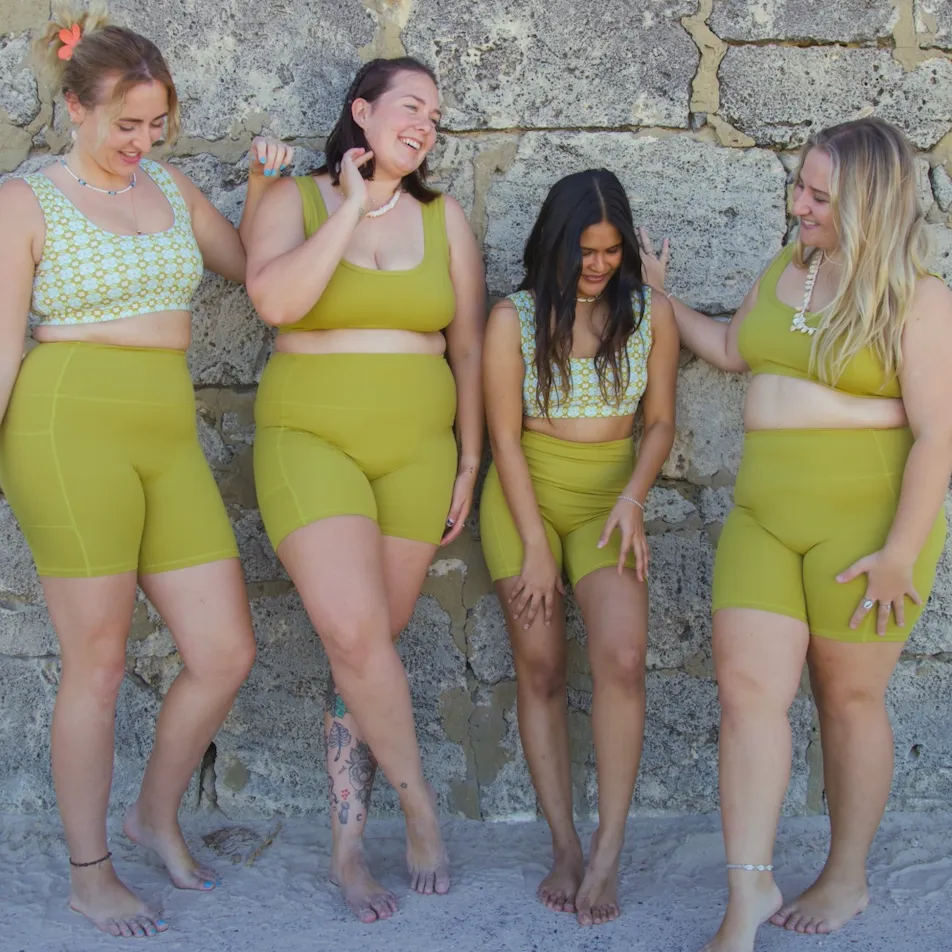 Bella Top - Lime Green