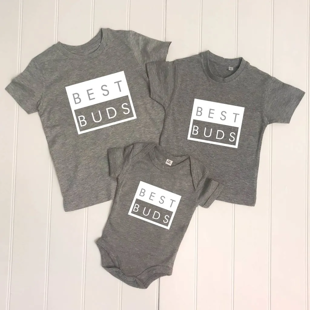 Best Buds Matching Three T Shirt Set