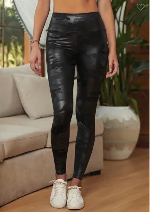 Black Camo Leggings