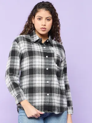 Black Checked Shirt