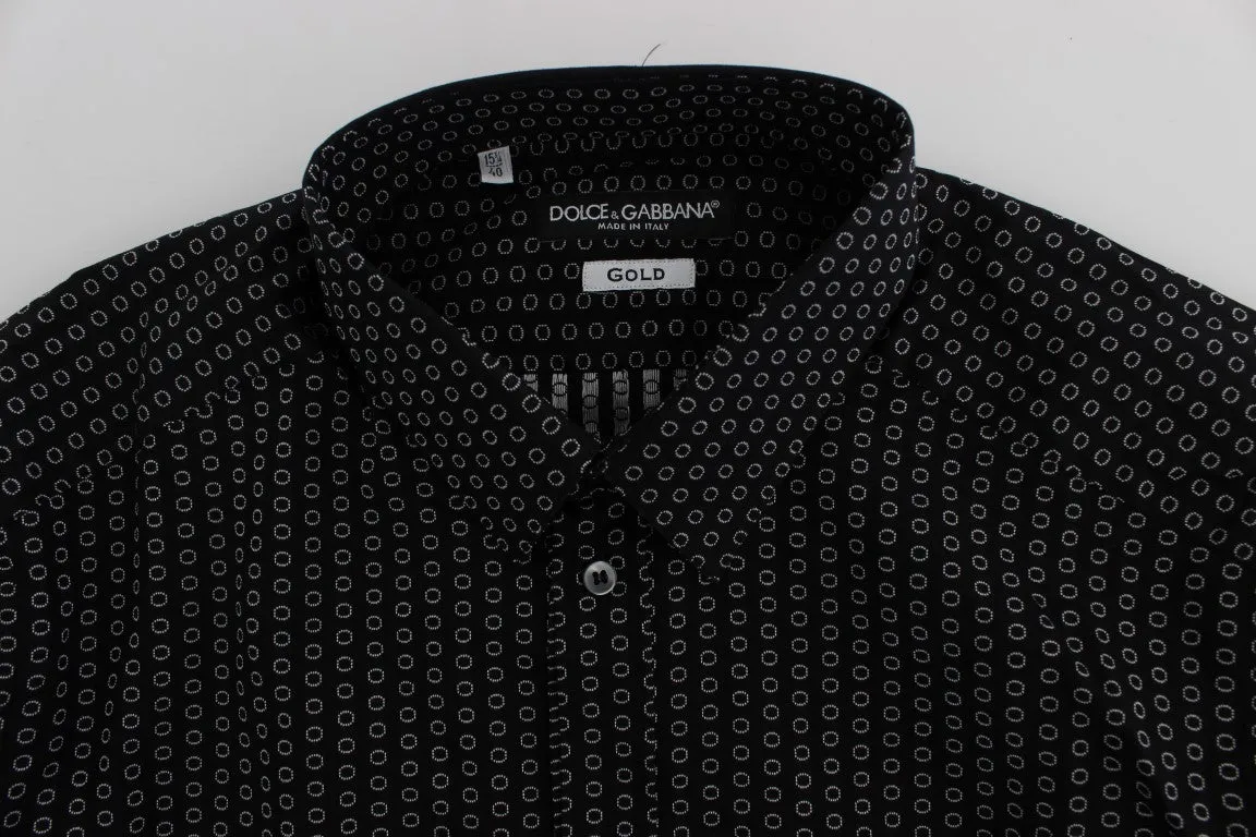 Black Circle Slim GOLD Shirt