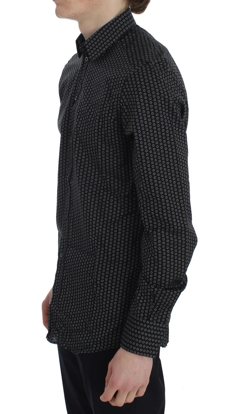Black Circle Slim GOLD Shirt