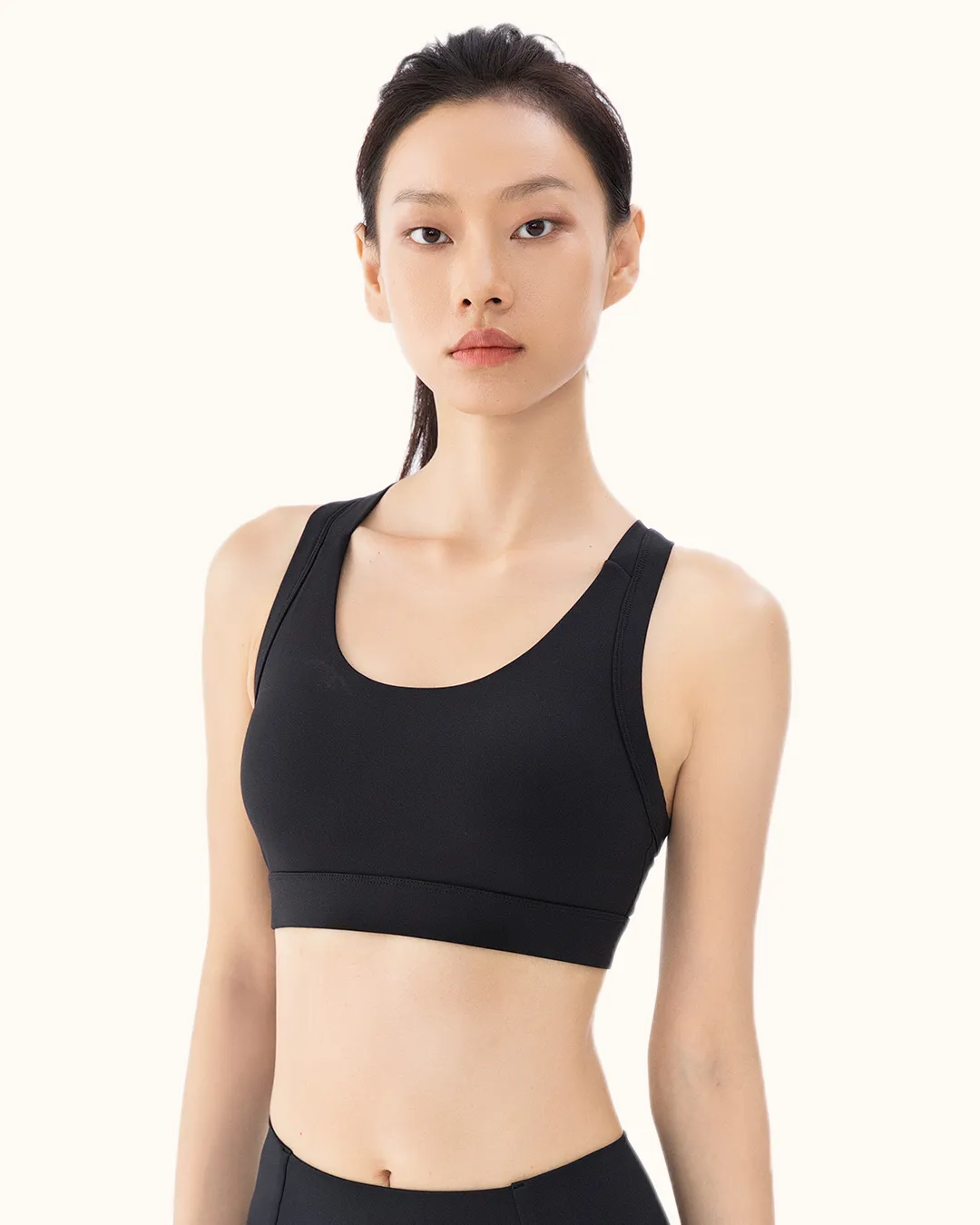 Black High Impact Workout Set