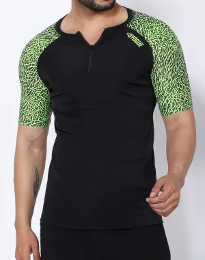 Black Neon Compression T-Shirt