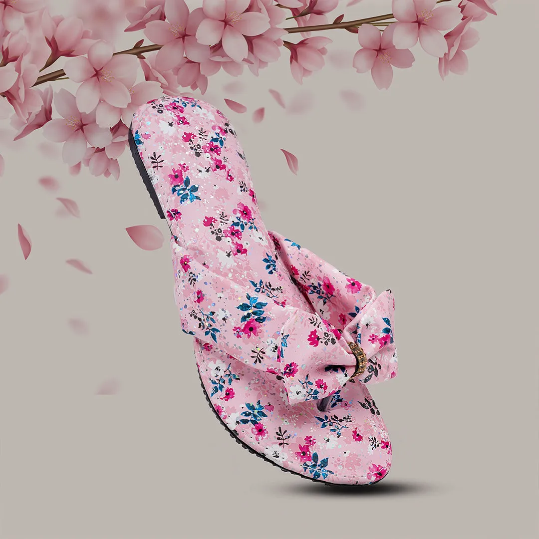 Blossom Bow Flat - Light Pink