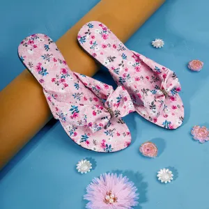 Blossom Bow Flat - Light Pink