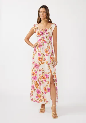 Blushing Meadow Maxi Dress