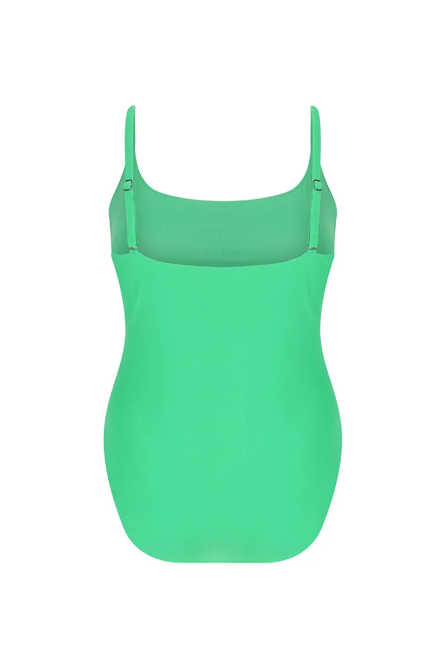 Bondi Adjustable One Piece Swimsuit - Kelly Green