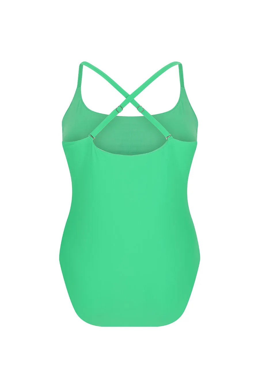 Bondi Adjustable One Piece Swimsuit - Kelly Green