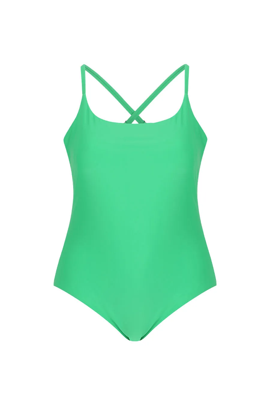 Bondi Adjustable One Piece Swimsuit - Kelly Green