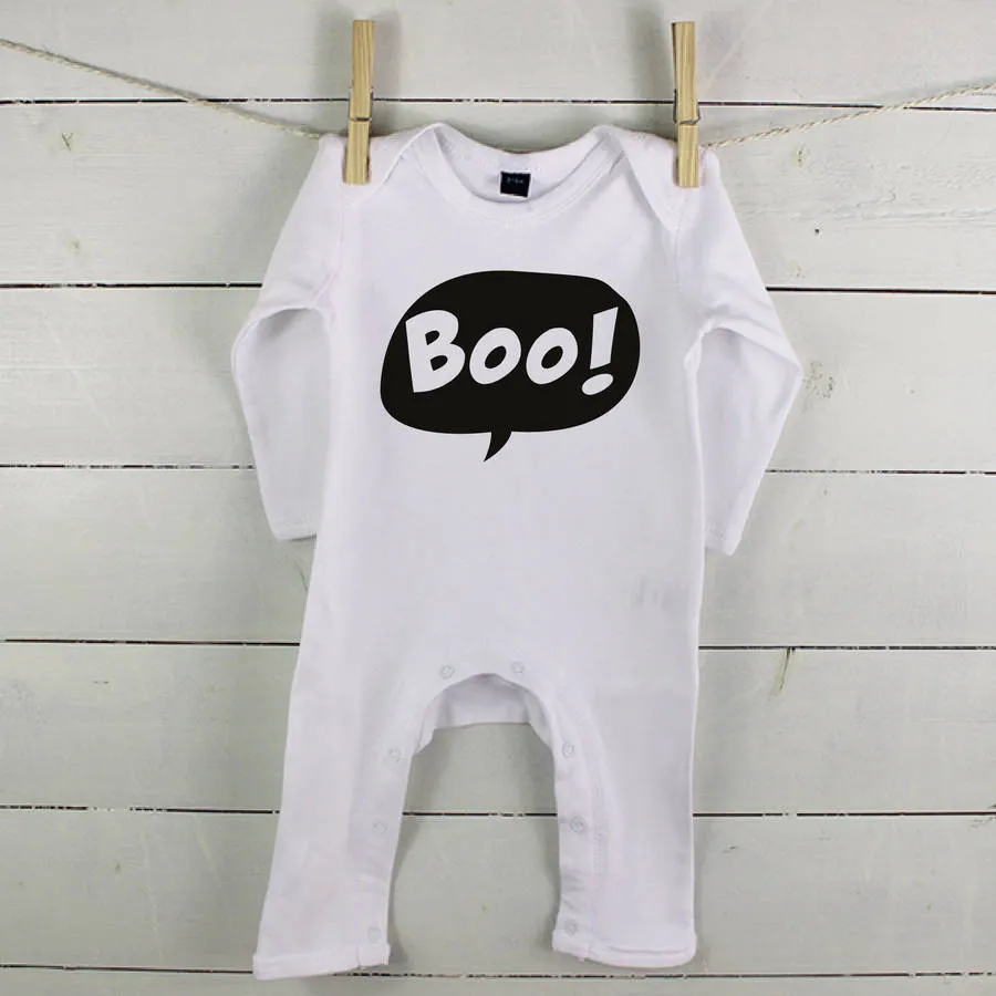 Boo! Babygrow, T Shirt or Rompersuit