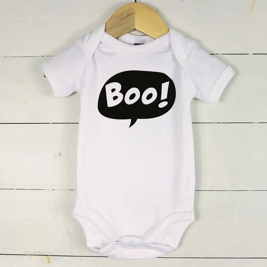 Boo! Babygrow, T Shirt or Rompersuit