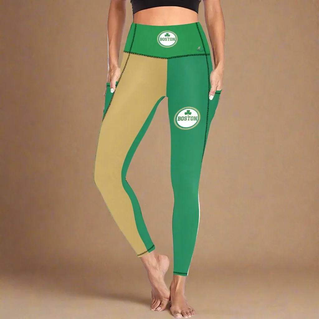 Boston Charm One Shade Leggings